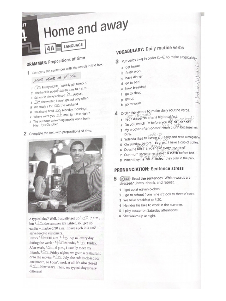 Workbook 4A | PDF