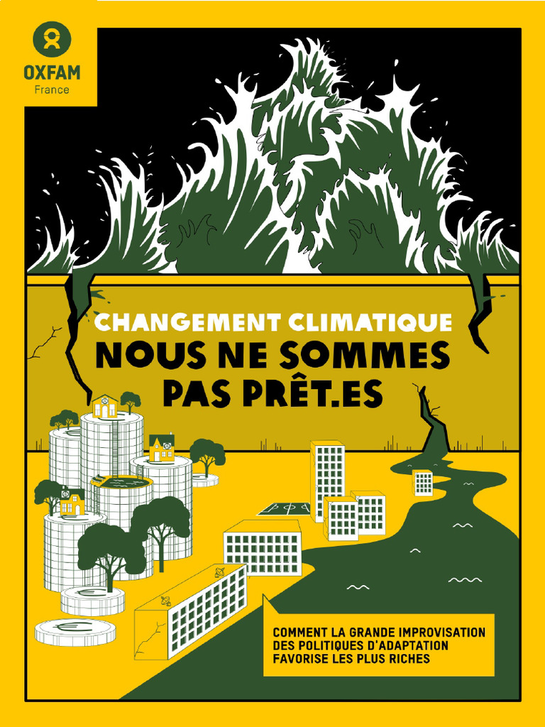 Oxfam France - Rapport Adaptation - Sous Embargo 15 Juillet 00h01 | PDF