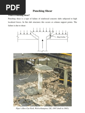 Punching Shear Pdf Column Reinforced Concrete