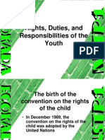 Rights, Duties, and Responsibilities of The Youth