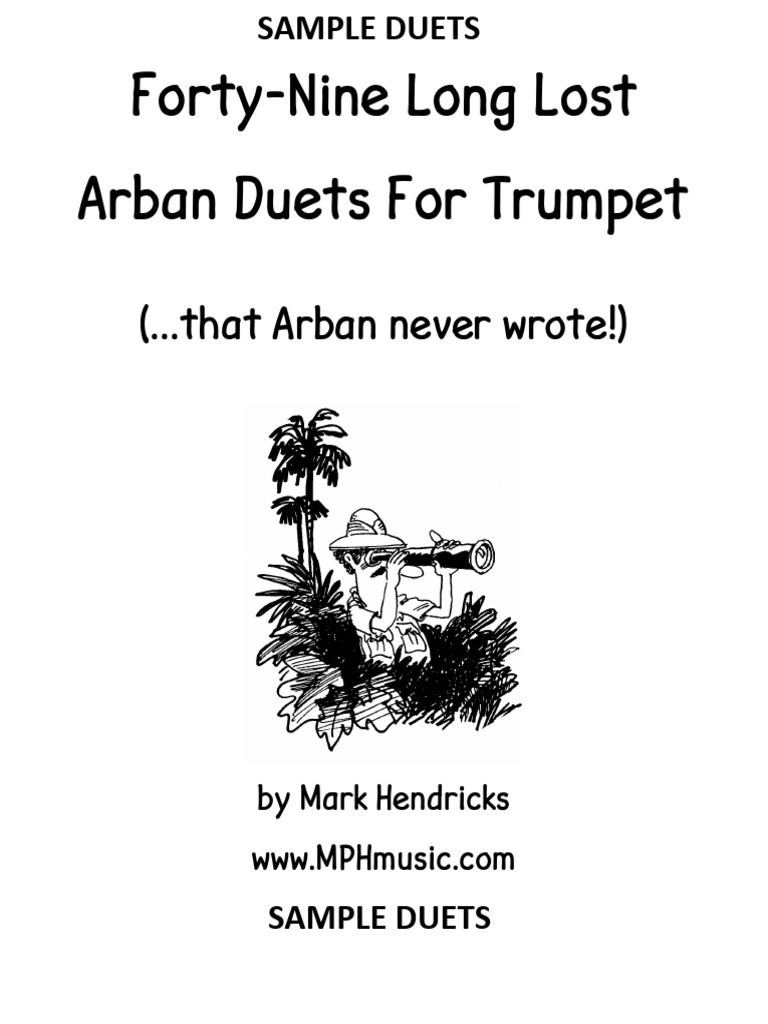 Arban duets trumpet sample pdf