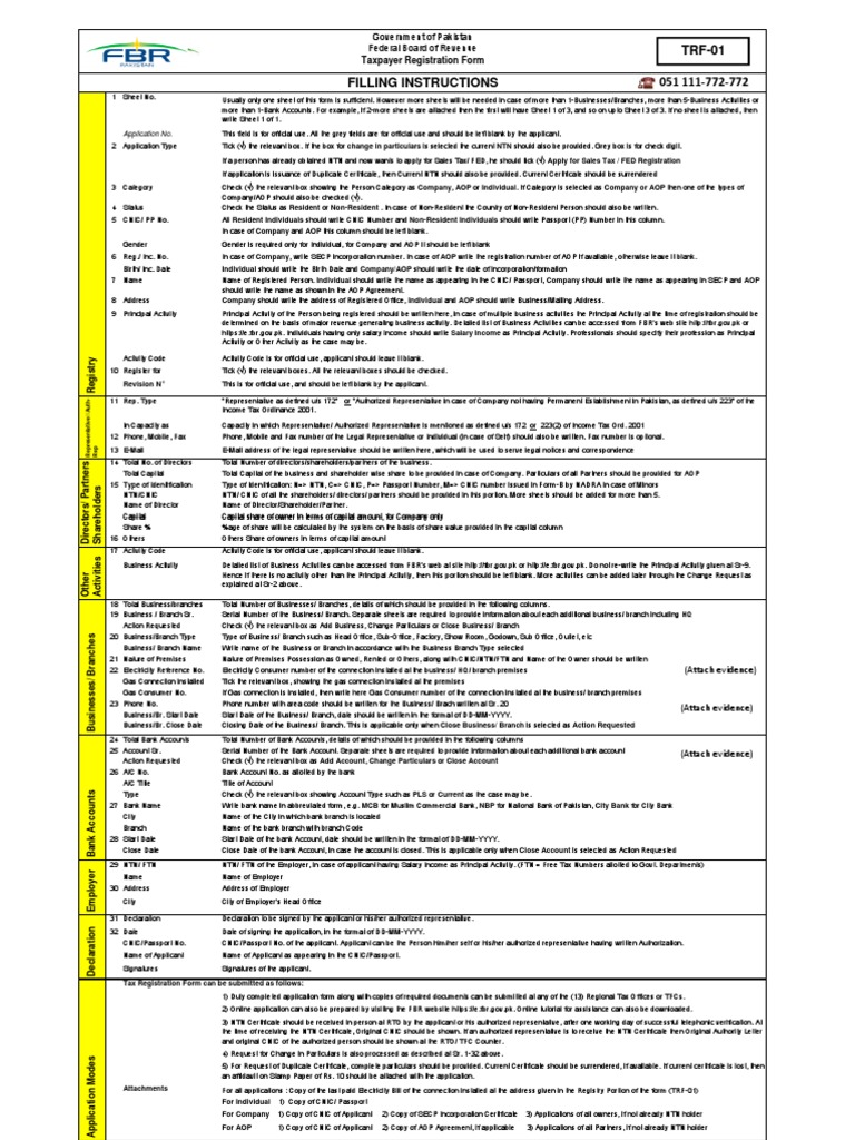 Filling Instructions 03 | PDF