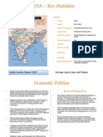 INDIA - Key Statistics: Vantage Agora Logo and Slogan India Country Report 2011