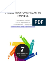 7 Pasos para Formalizar Tu Empresa