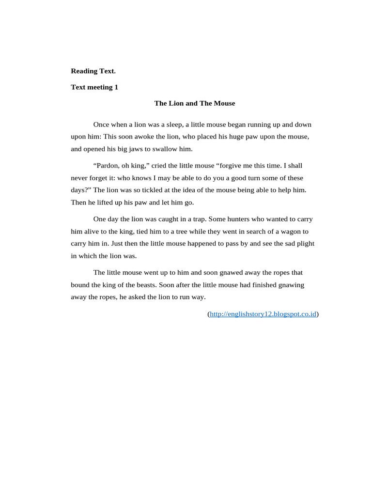 Reading Text | PDF