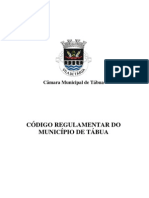 Código Regulamentar Do Município de Tabua