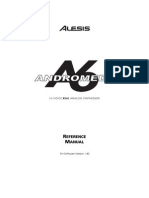 Alesis Andromeda-A6 Manual