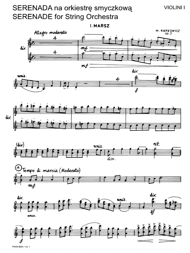 Violin 1 | PDF