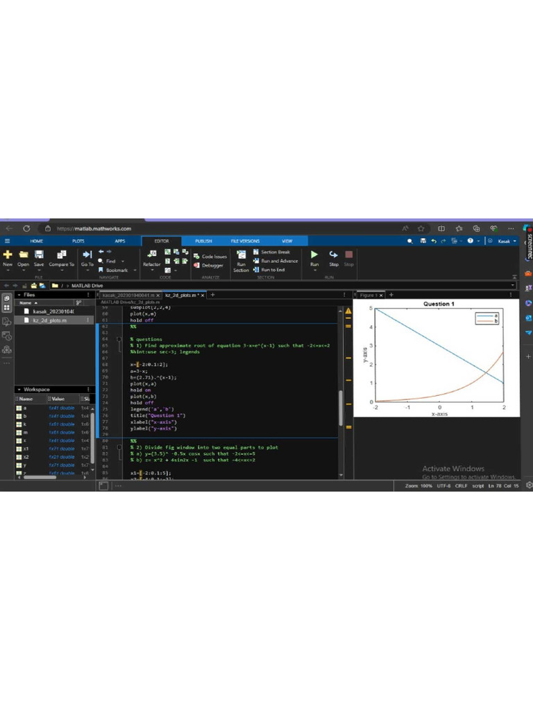 Matlab 2 | PDF