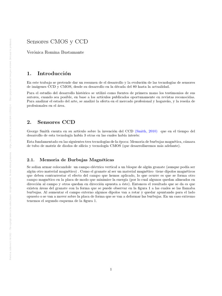 CCD Cmos | PDF