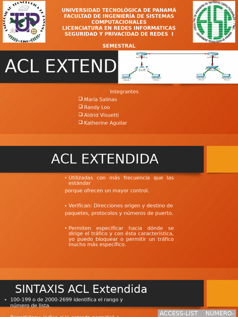 Acl Extendidas | PDF