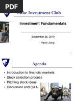 Fundamental Analysis Seminar