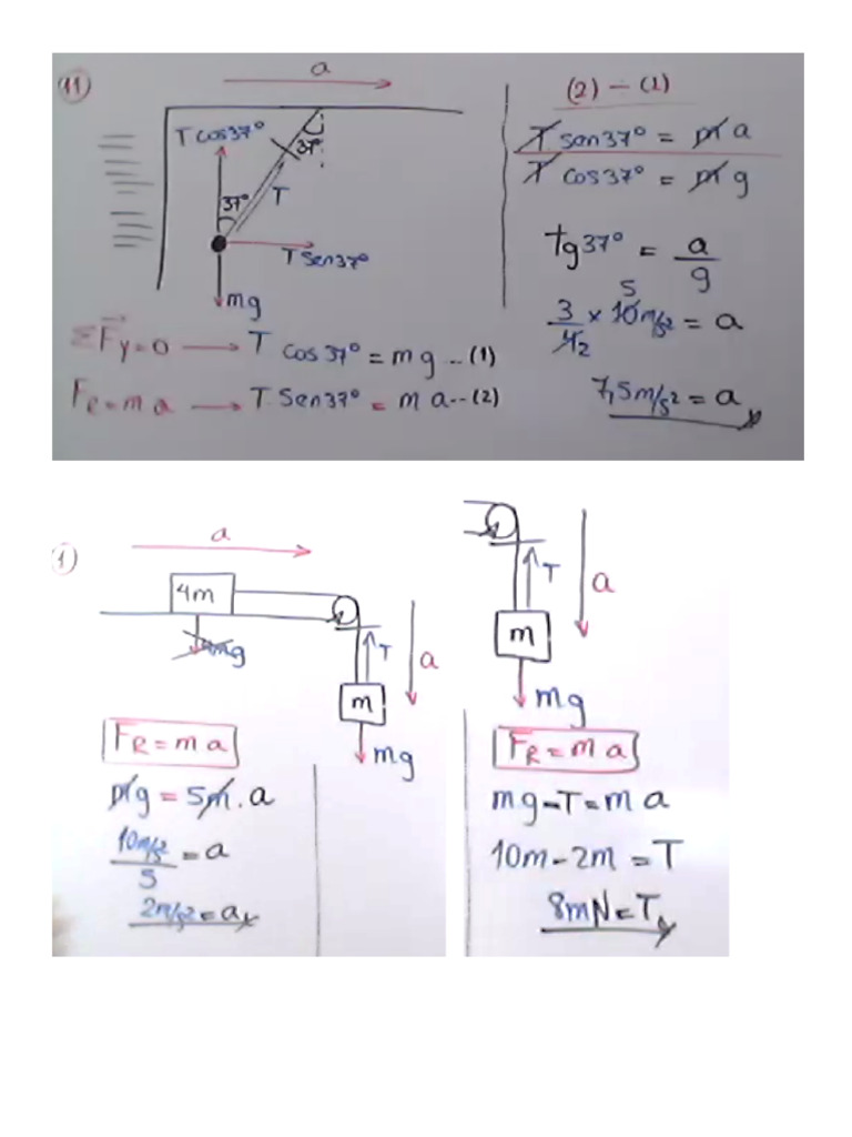 Física - Rozamiento | PDF