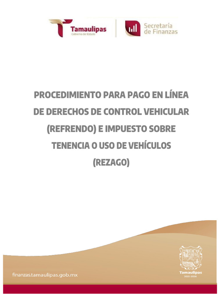 Procedimiento para Pago | PDF