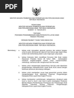 Download Permeneg PPPA No14 Th 2010 - Pedoman Pengem Kab-Kota Layak Anak Tingkat Prov  by trias_prasasti SN75952016 doc pdf
