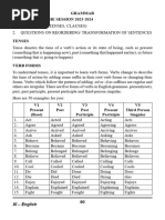 Narration Practice Set Pdf