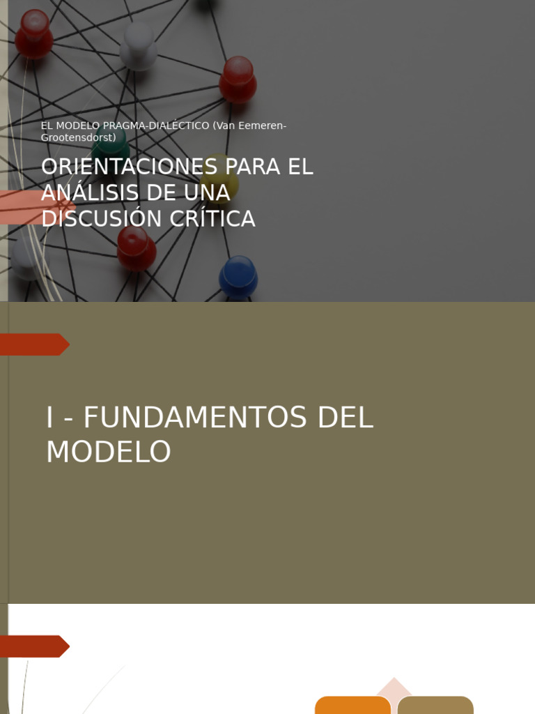1- ORIENTACIONES PARA EL ANÁLISIS DE UNA DISCUSIÓN RACIONAL | PDF