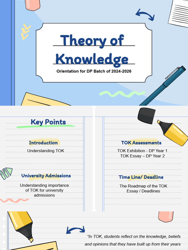 TOK Orientation | PDF