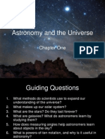 Astronomy and the Universe