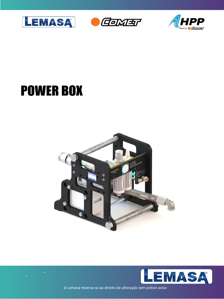 Manual de Operação Power Box 1000.00232.5 | PDF