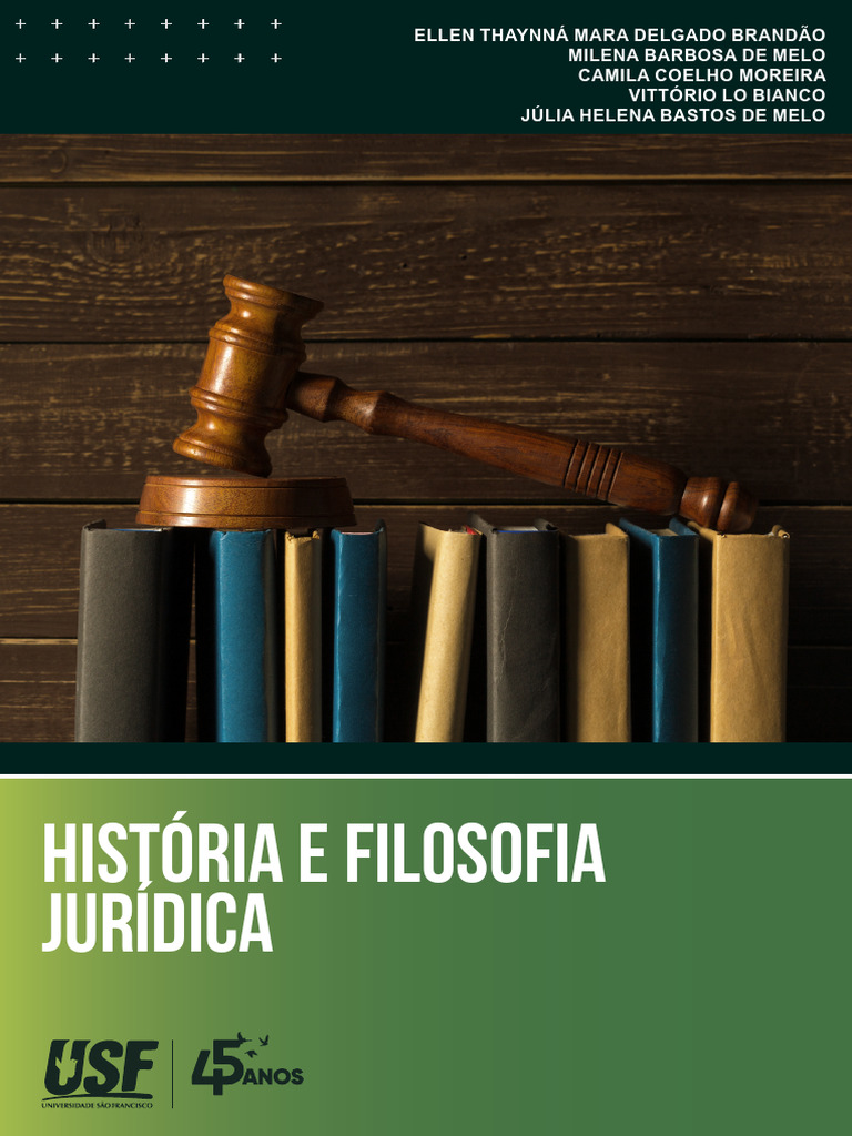 USF DIN História e Filosofia Jurídica Completo | PDF