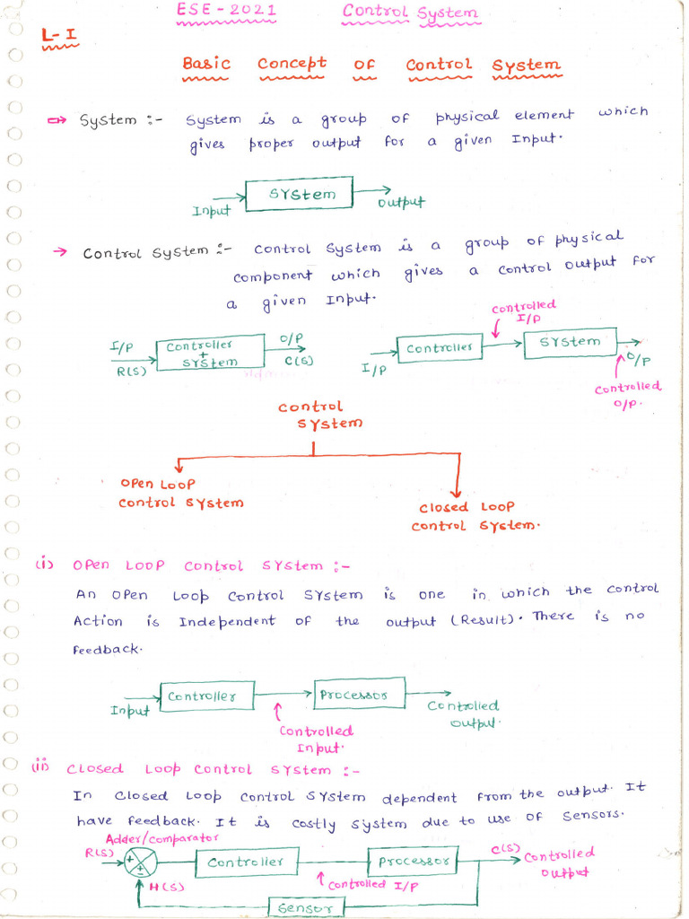 Control system notes umesh dhande sir ram balajee pdf