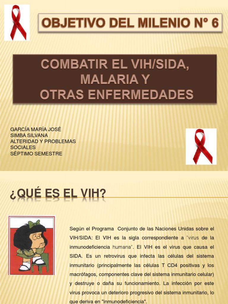 Diapositivas Que Es Vih-sida | VIH / SIDA | Sistema inmune