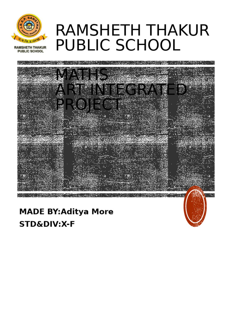 Math Portfolio Class 10
