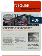 Chile Baptist College Newsletter - December 2011