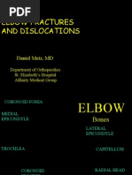 Elbow Fractures AND Dislocations