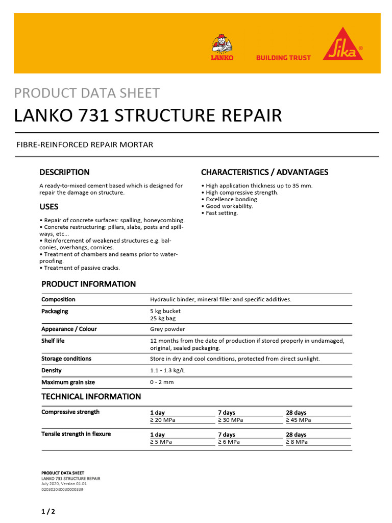 lanko-731-structurerepair | PDF