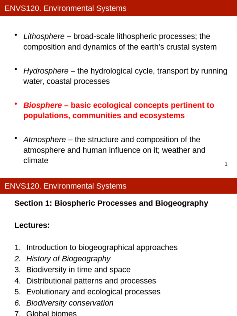Introduction to Biogeography Concepts | PDF | Biogeography | Biodiversity