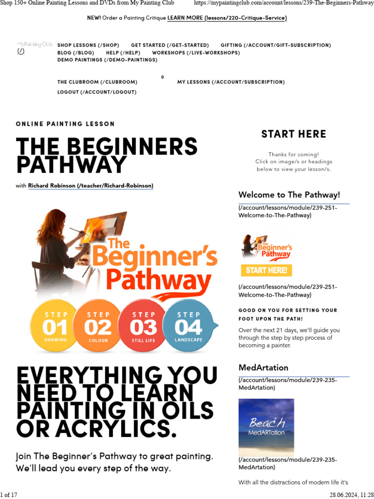 The Beginners Pathway | PDF
