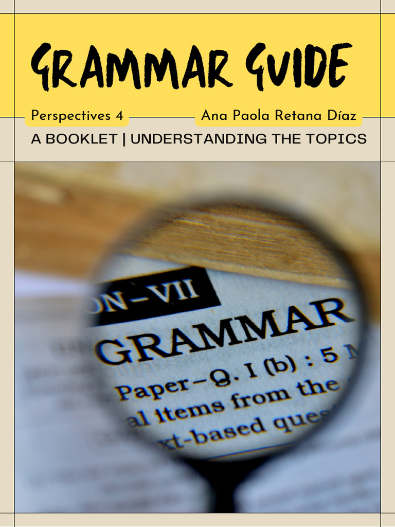 Grammar Guide | PDF