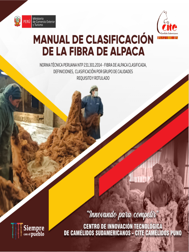 Clasificación de Fibra de Alpaca NTP 231.301 | PDF