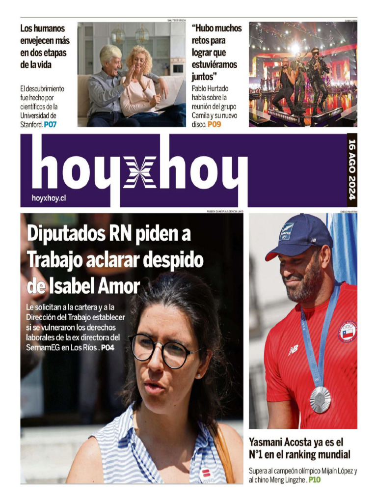 Hoy X Hoy Santiago 160824 | PDF