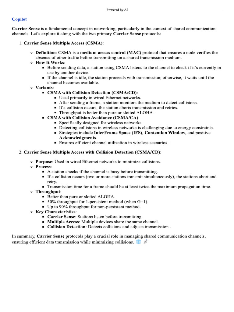 Csma | PDF