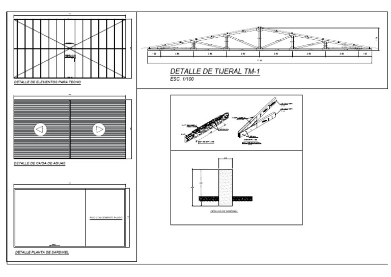 Tijerales (1) Techo | PDF