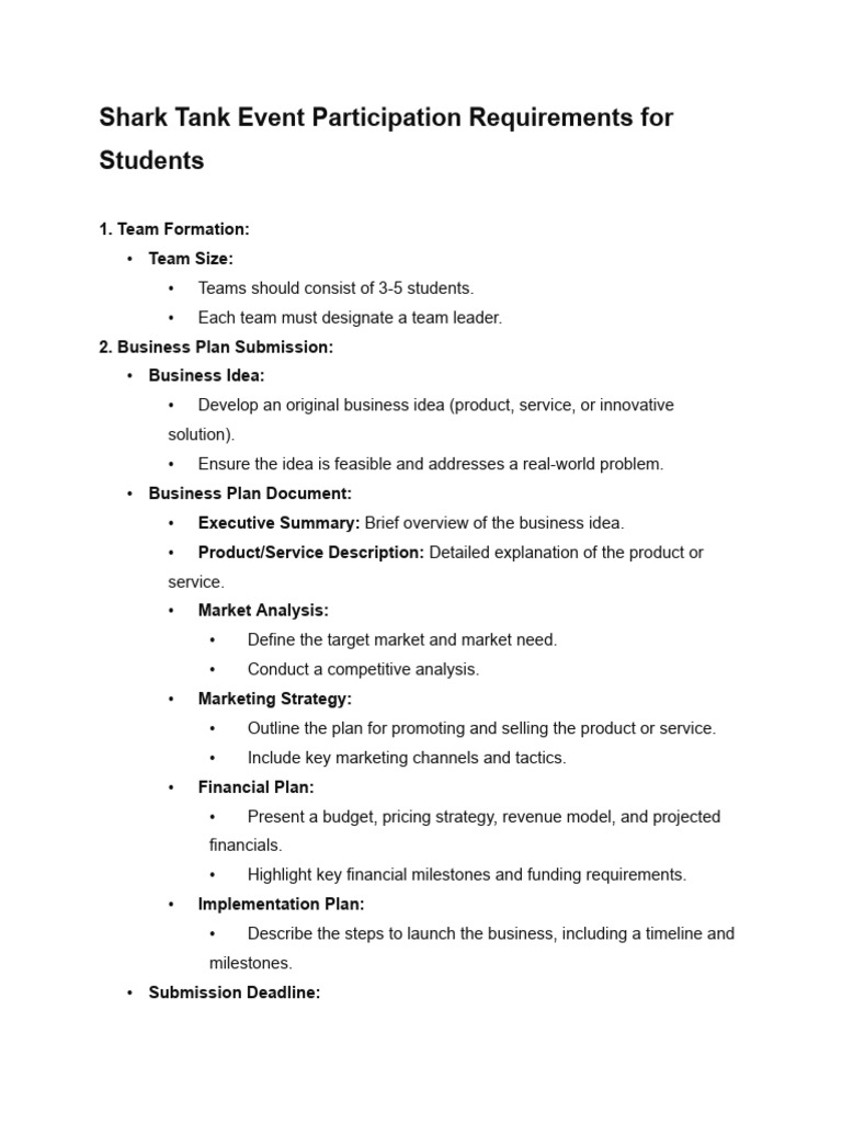 shark-tank-requirements-pdf