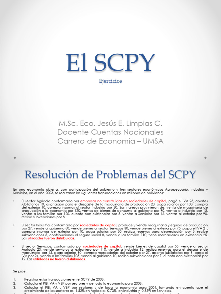 A6.1Aa El SCPY | PDF