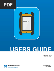 Users Guide New Pmat Xs