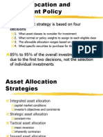 An Investment Strategy Is Based On Four Decisions