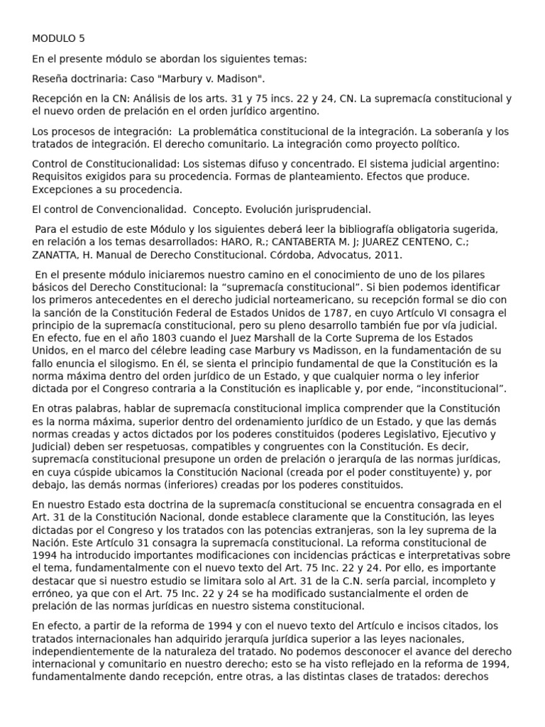 Modulo 5 | PDF