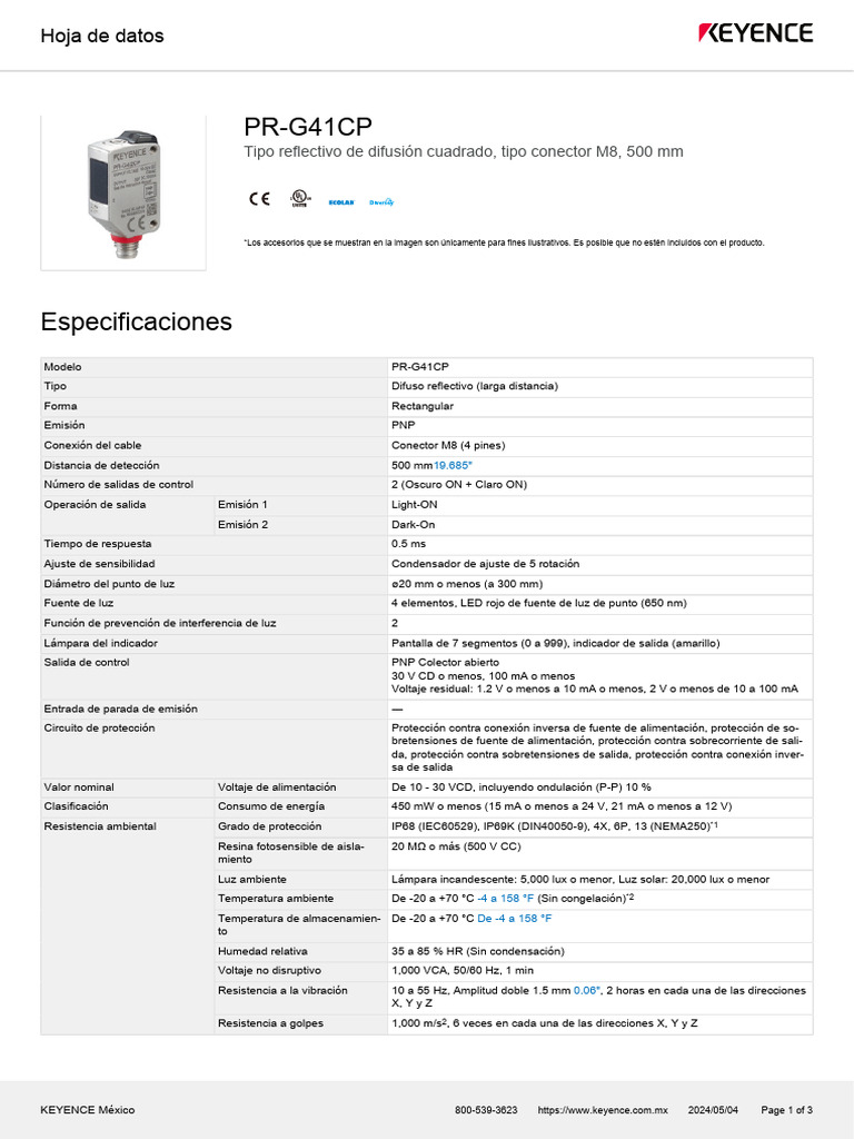 PR-G41CP Datasheet | PDF