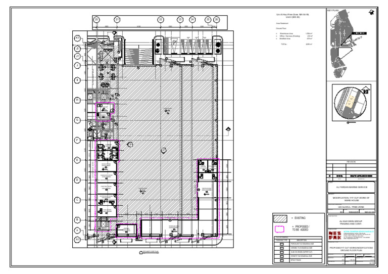 2) A-101-GF-Proposed FIT OUT WORKS Modifications | PDF