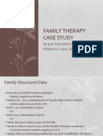 Family Therapy Case Study: N5424 Psychiatric 1 Kimberly Colon, RN