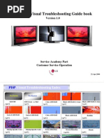 LG PDP TV Visual Troubleshooting Guide Book