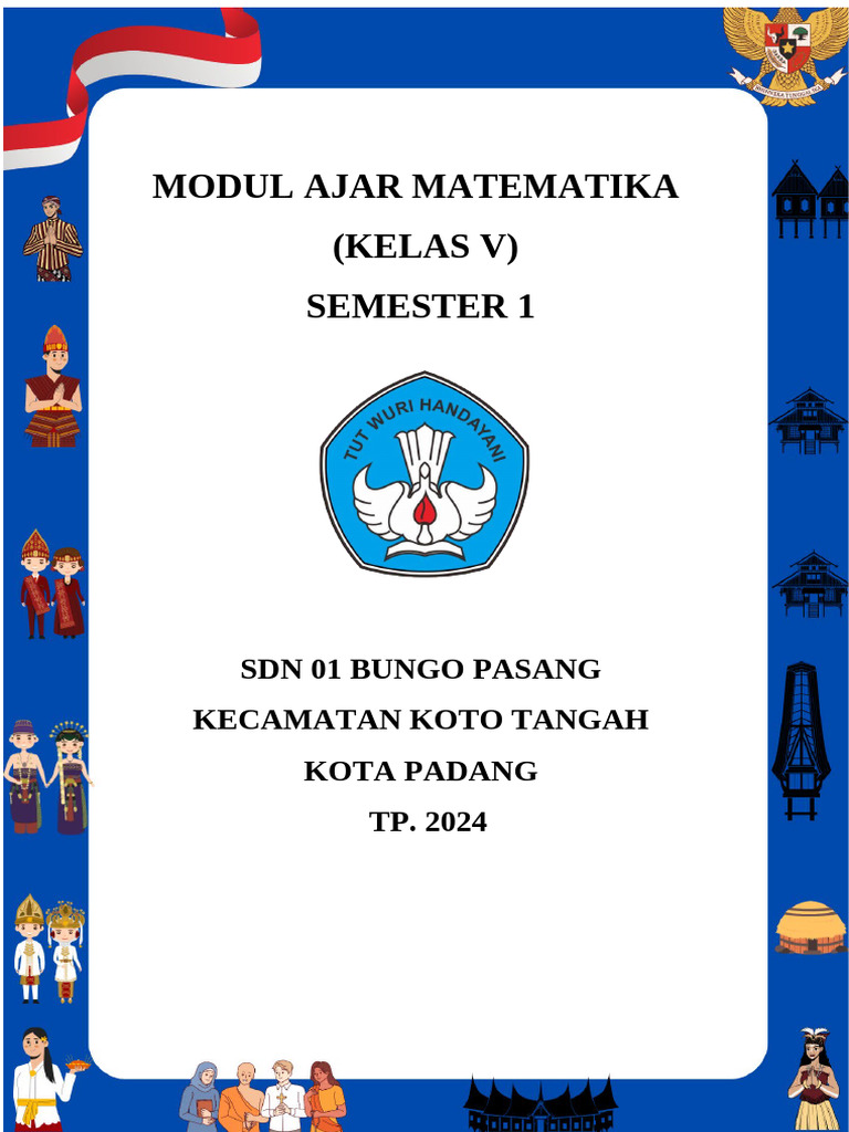 MODUL AJAR Matematika | PDF