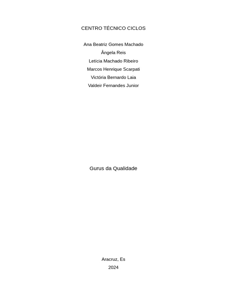 Philip Crosby: Guru da Qualidade e Zero Defeitos | PDF