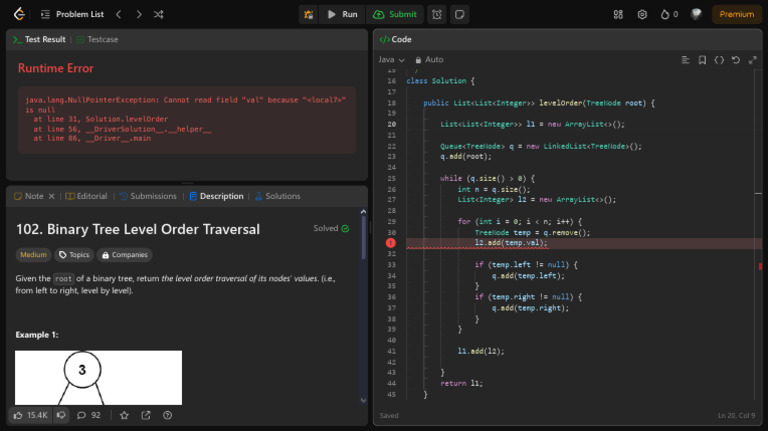 Binary Tree Level Order Traversal | PDF | Computer Programming ...